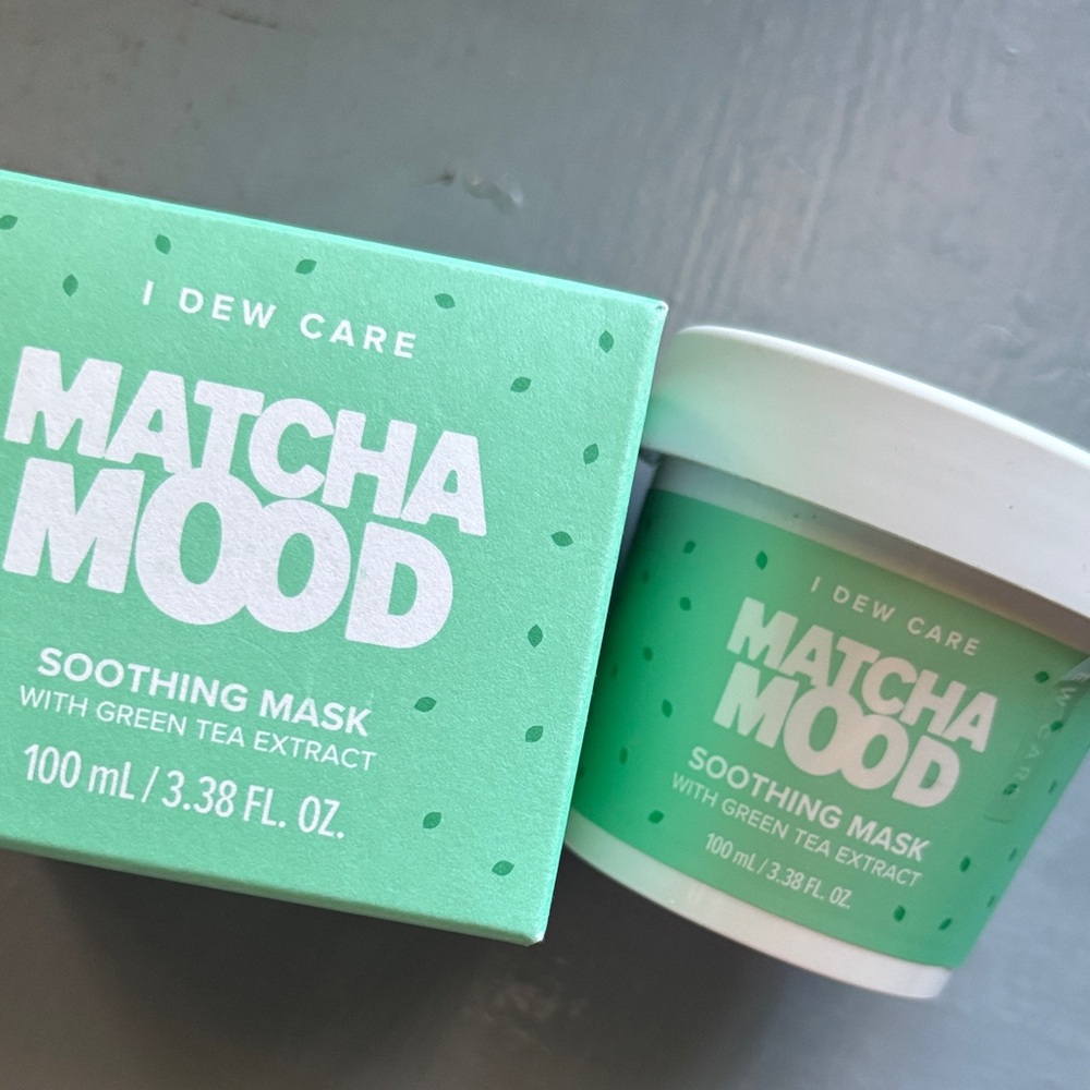 I Dew Care Matcha Mood Soothing Mask — Green